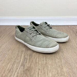 Sperry Bodie Canvas Lace Boy’s Sneakers - Cream